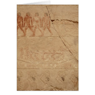 Towing a boat, from the Mastaba of Mereruka