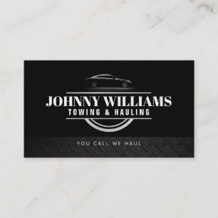 Towing and Hauling Business Cards