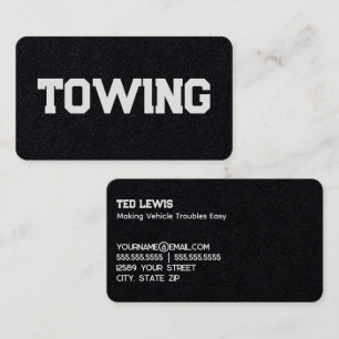 Towing Business Card