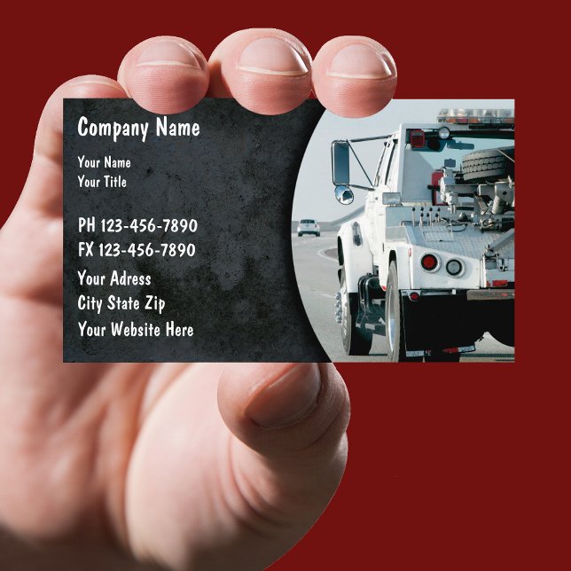 Towing Business Cards (Creator Uploaded)