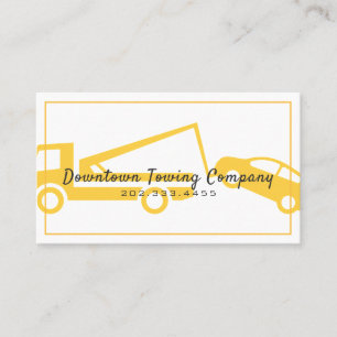 Towing Company Business Card