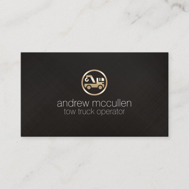 Towing Tow Truck Auto Assist Business Card (Front)