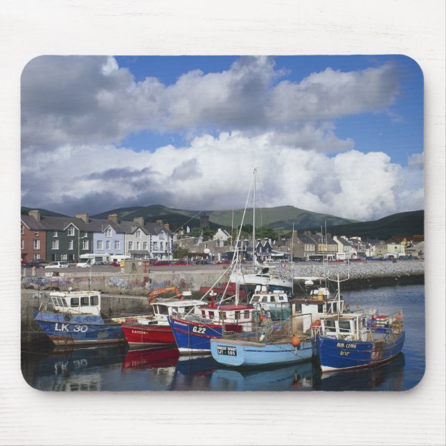 Town and Harbour, Dingle, County Kerry, Mouse Pad (Front)