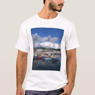 Town and Harbour, Dingle, County Kerry, T-Shirt