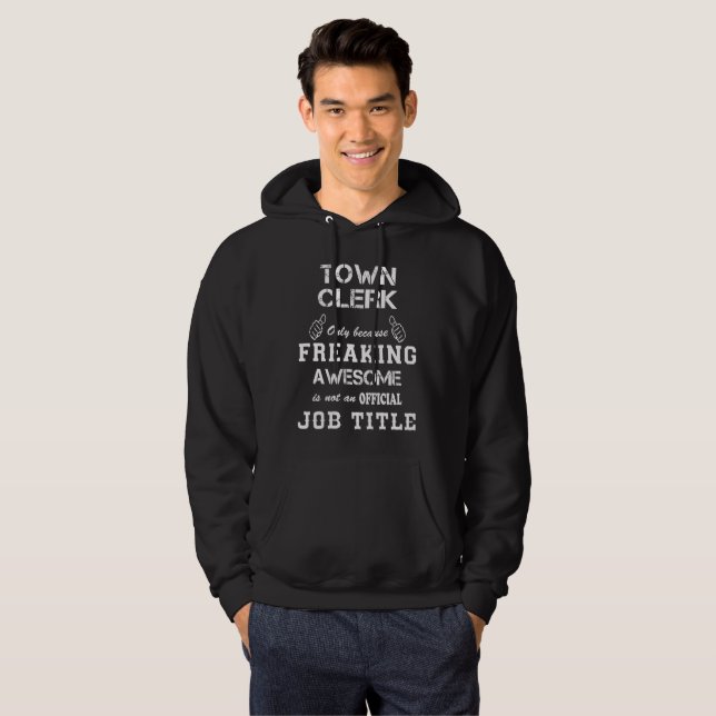 TOWN CLERK HOODIE (Front Full)