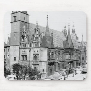 Town Hall, Breslau  Poland, c.1910 Mouse Pad