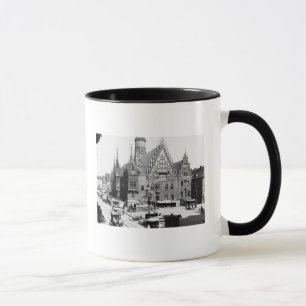 Town Hall, Breslau Poland, c.1910 Mug