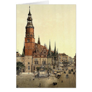 Town hall, Breslau, Silesia, Germany (i.e., Wrocla
