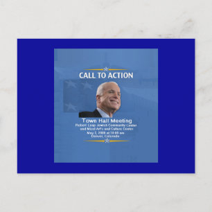 Town Hall Denver CO Postcard