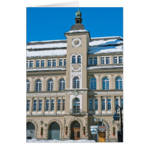 Town Hall in St Moritz, Switzerland