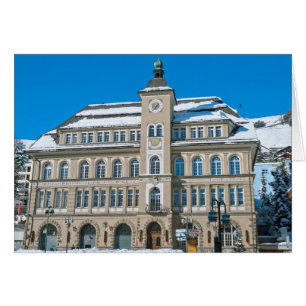 Town Hall in St Moritz, Switzerland