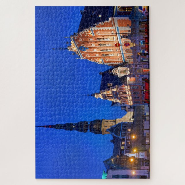 Town hall square jigsaw puzzle (Vertical)