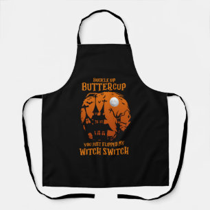 town halloween apron