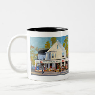 Town Landing Market Two-Tone Coffee Mug