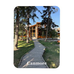 Town of Canmore in Alberta Canada Magnet