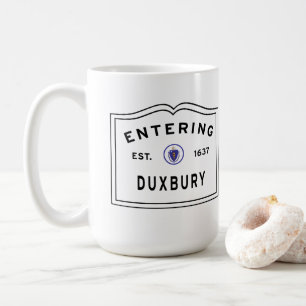 Town of Duxbury Massachusetts Coffee Mug