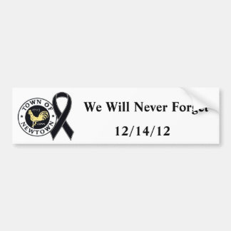 Town of Newtown Tribute Bumper Sticker