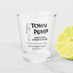 Town Pump Restaurant, Chicago, Illinois Shot Glass