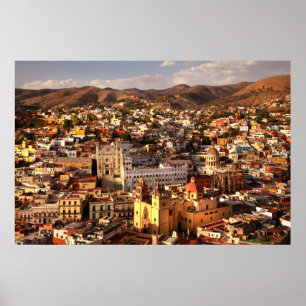 Town View From Above Poster