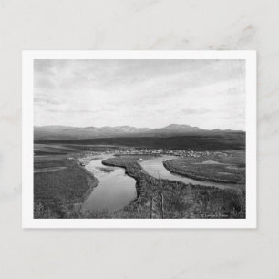 Town View of Iditarod, Alaska Photograph Postcard