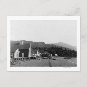 Town View of Seldovia, Alaska Photograph Postcard