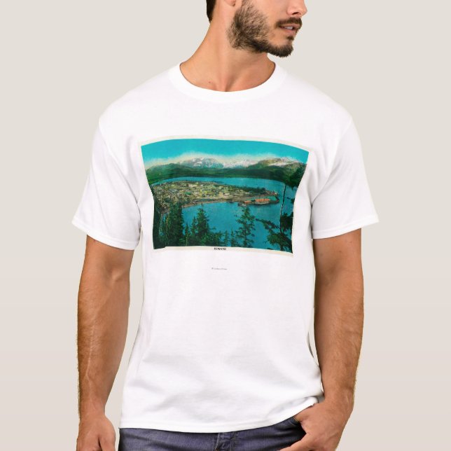 Town View of Seward, AlaskaSeward, AK T-Shirt (Front)