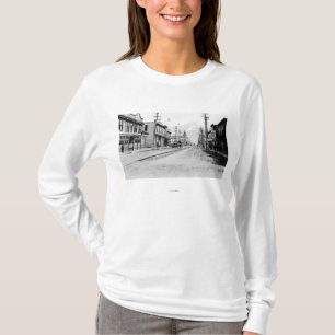 Town View of Skagway, Alaska Photograph T-Shirt