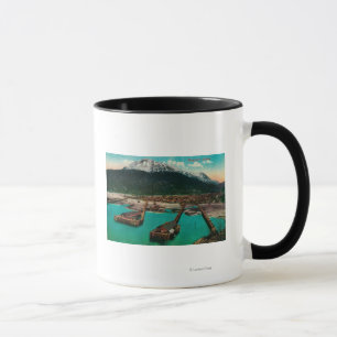 Town View of Skagway, AlaskaSkagway, AK Mug