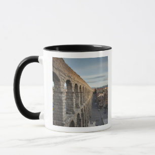 Town view over Plaza Azoguejo & El Acueducto Mug