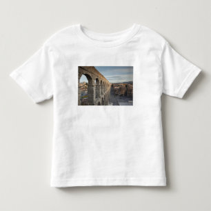 Town view over Plaza Azoguejo & El Acueducto Toddler T-Shirt