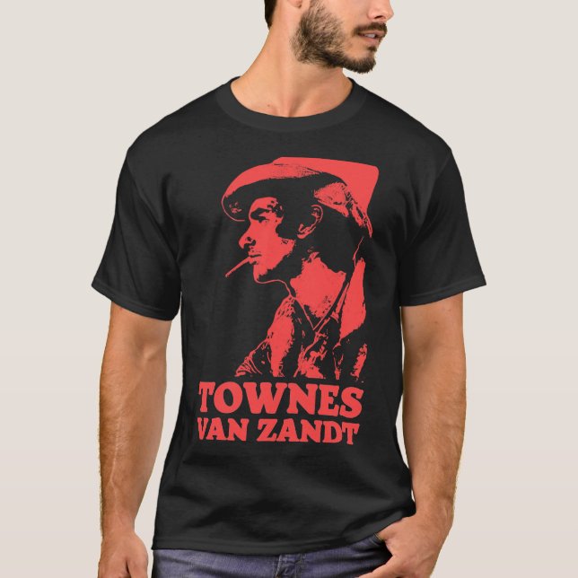 Townes Van Zandt T-Shirt &amp; Art Classic T-Shirt (Front)