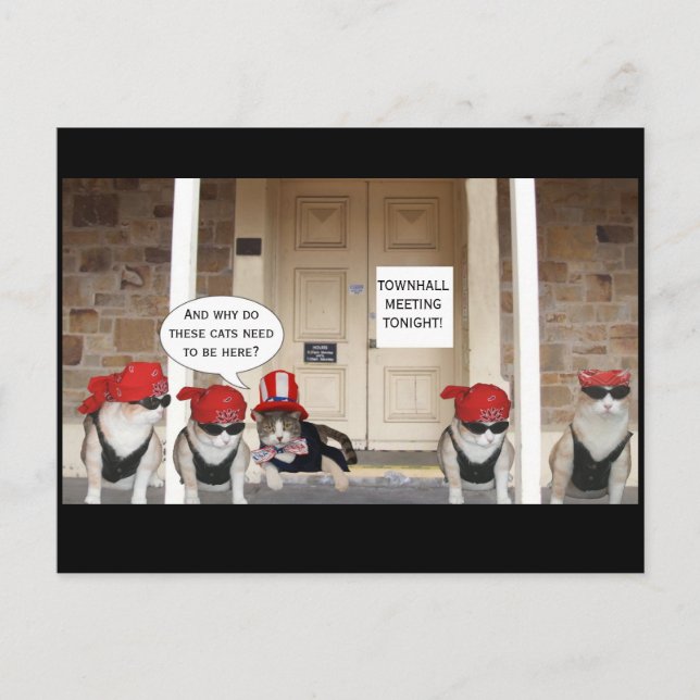 TOWNHALL MEETING POSTCARD (Front)