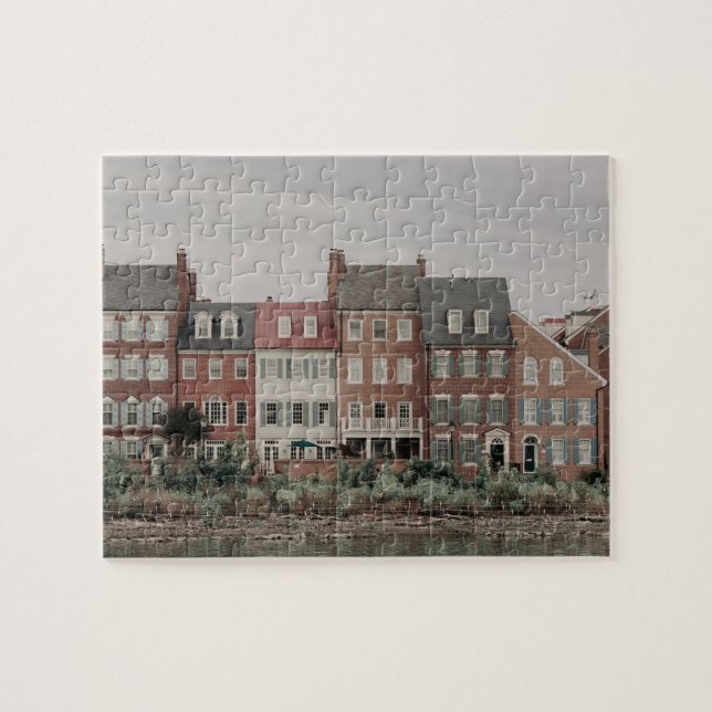 Townhomes in Alexandria Virginia Jigsaw Puzzle (Horizontal)
