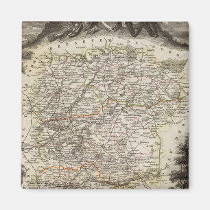Towns and cities shown Colour along boundaries Magnet
