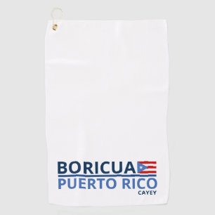Towns of Puerto Rico Golf Towel