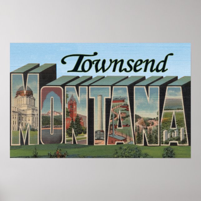 Townsend, Montana Poster (Front)