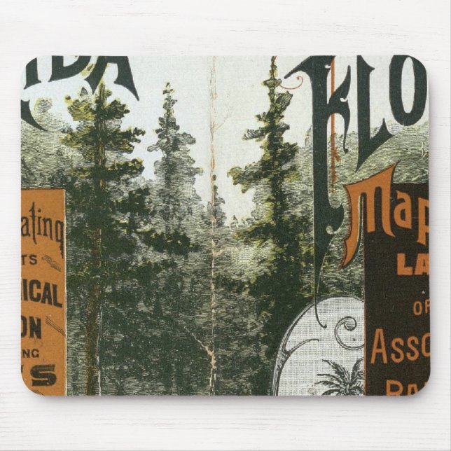 Township Map, Florida Mouse Pad (Front)