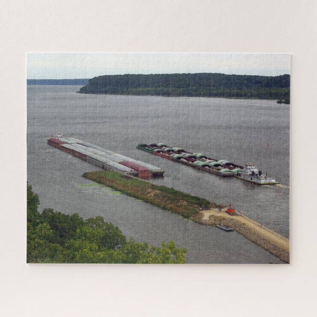 Tows Passing jigsaw puzzle (Horizontal)