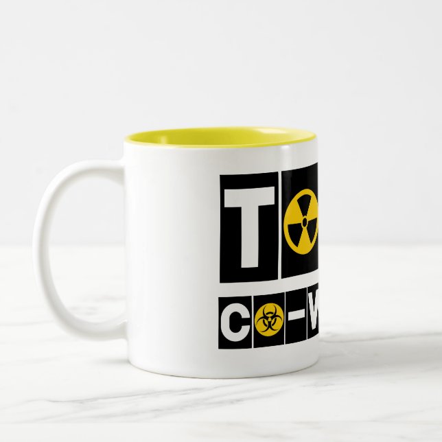 Toxic Co-Worker B/Y Mug (Left)