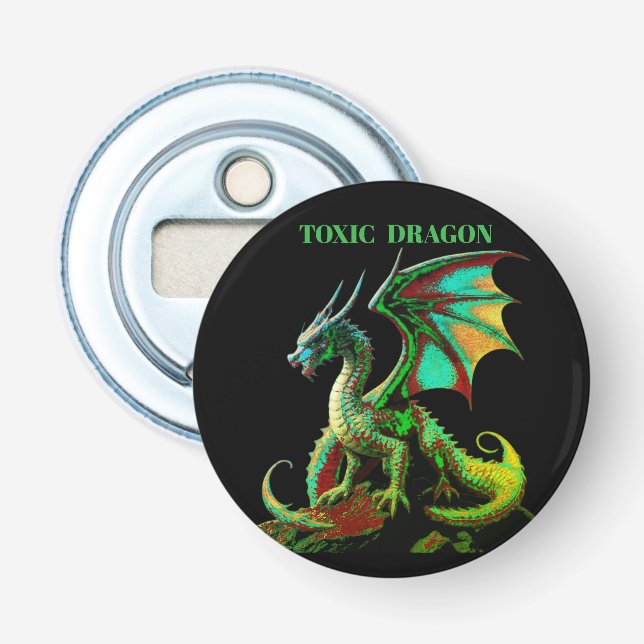 TOXIC DRAGON  BOTTLE OPENER (Front)