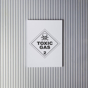 Toxic Gas 2 Label