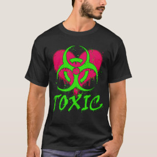 Toxic Heart Graffiti T-Shirt