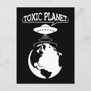 Toxic Planet   Environment Protection Postcard