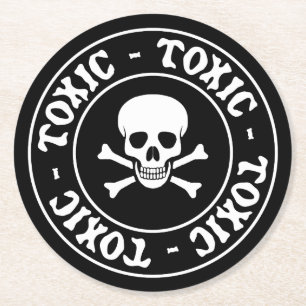 Toxic Skull Coaster