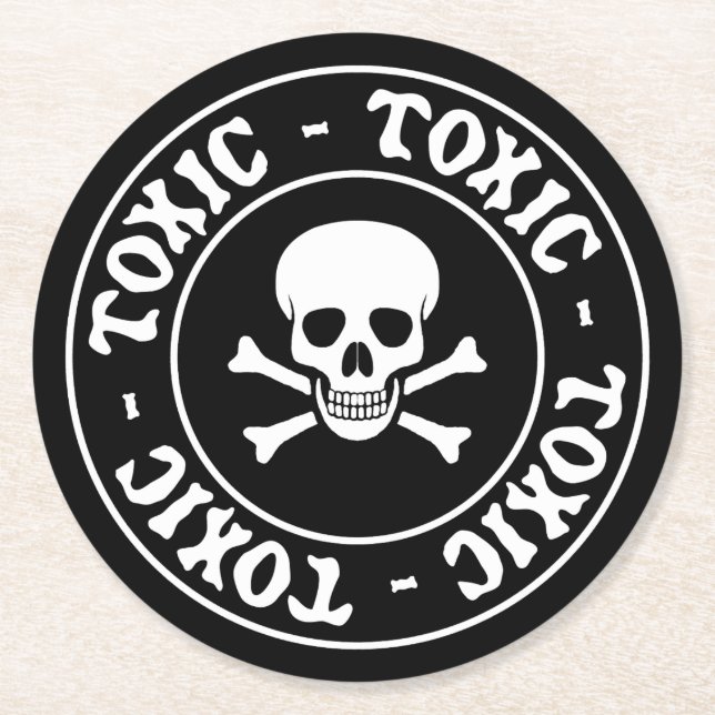 Toxic Skull Coaster (Front)