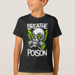 Toxic Skull Drifter Sticker  T-Shirt