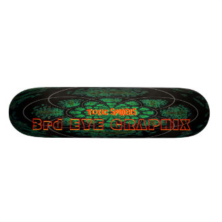 TOXIC SPIDERS SKATEBOARD