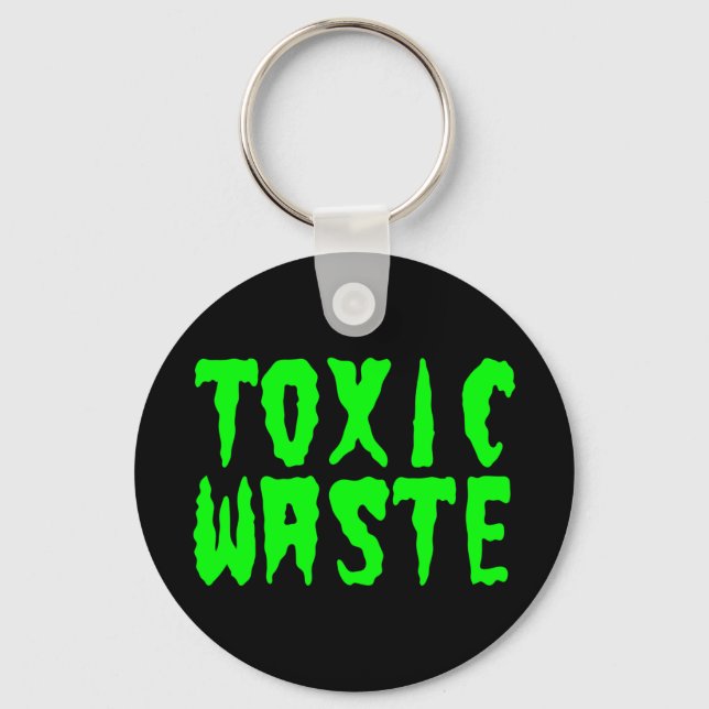 TOXIC WASTE KEY RING (Front)