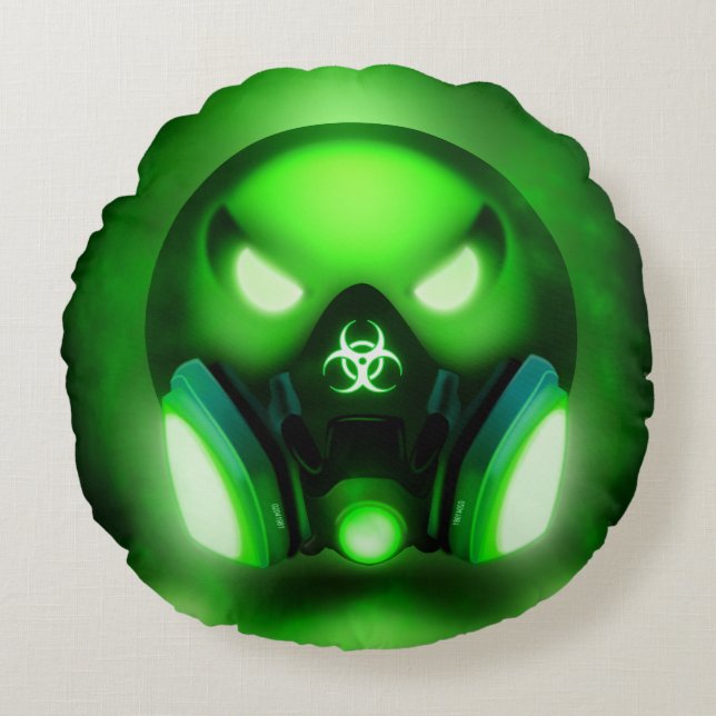 Toxicmoji Round Cushions (Front)