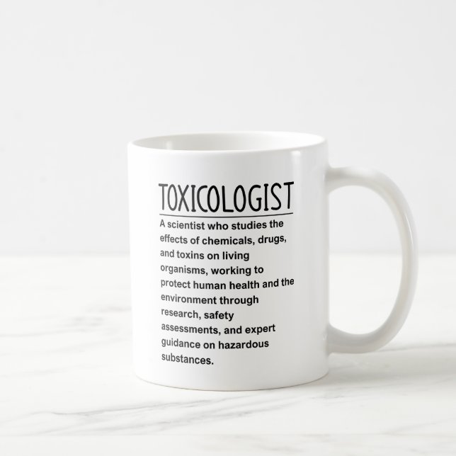 Toxicologist Coffee Mug (Right)